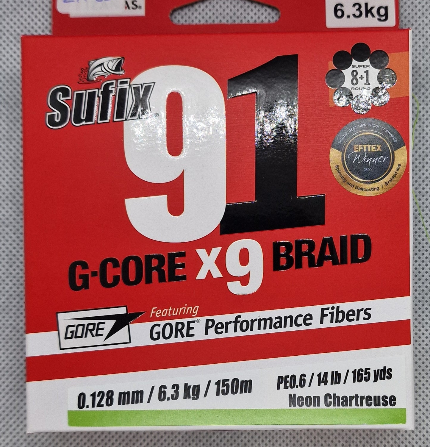 Sufix 91 Braid 150m Chartreux 10.4 oder 12.8