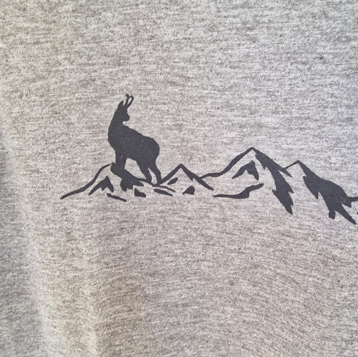 T-Shirt Gams auf Berg (Mann)