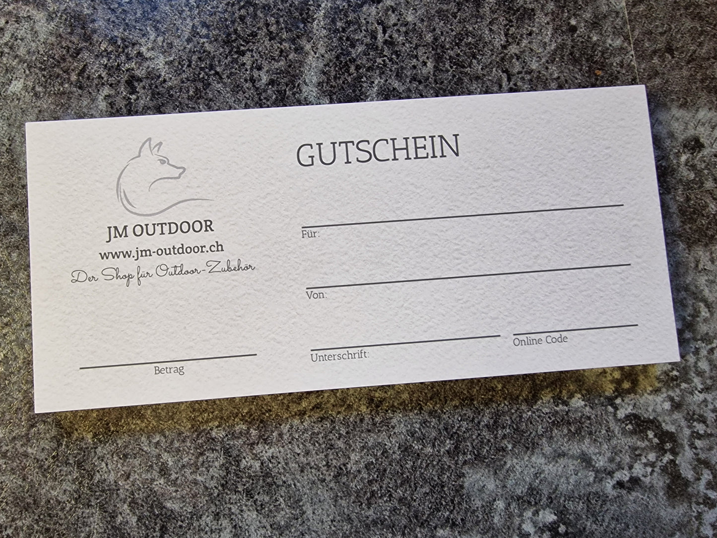 JM Outdoor Gutschein