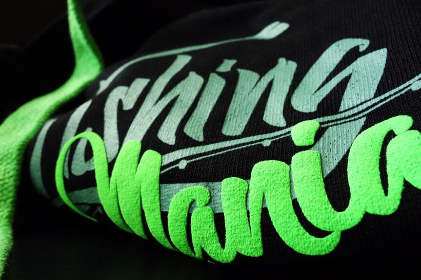 Hoodie Fishing Mania Bass Grösse M