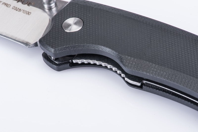 TEKUT EDC Klappmesser ZERO Skandinavischer Sandvik Stahl SCHWARZ