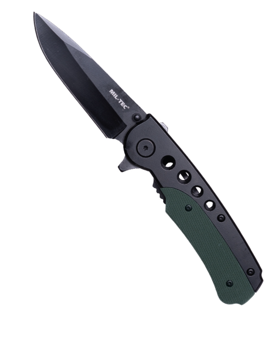 Mil-Tec Rettungsmesser Schwarz/Olive