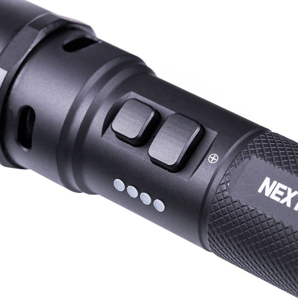 NEXTORCH P86 - 1600 L -Tactical LED Taschenlampe mit 120dB Sirene