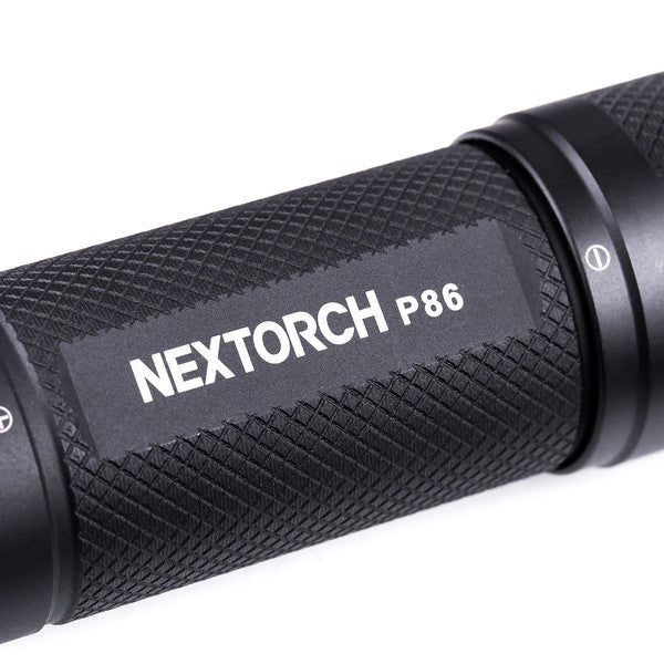 NEXTORCH P86 - 1600 L -Tactical LED Taschenlampe mit 120dB Sirene