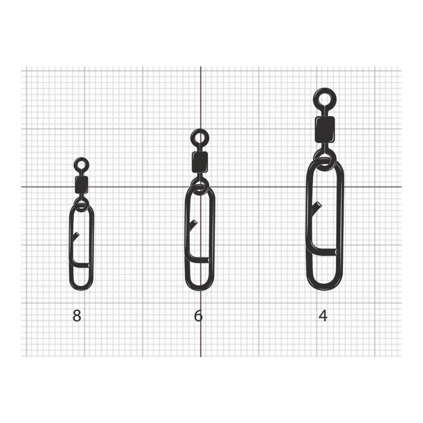 VMC 3522BN Switch Snap+Swivel - Karabiner