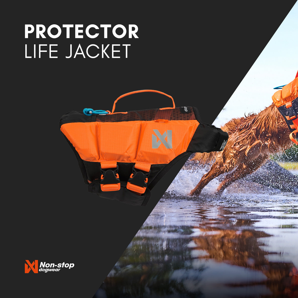 Non-Stop Schwimmweste Protector Teal