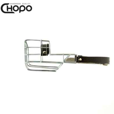 Chopo Maulkorb Leder - Spitz