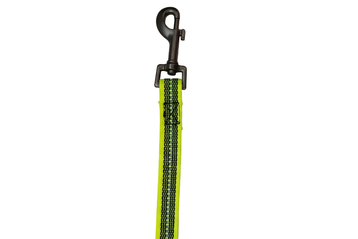 Reflektierende Leine - 10 Meter - ohne Handschlaufe, gummiert
