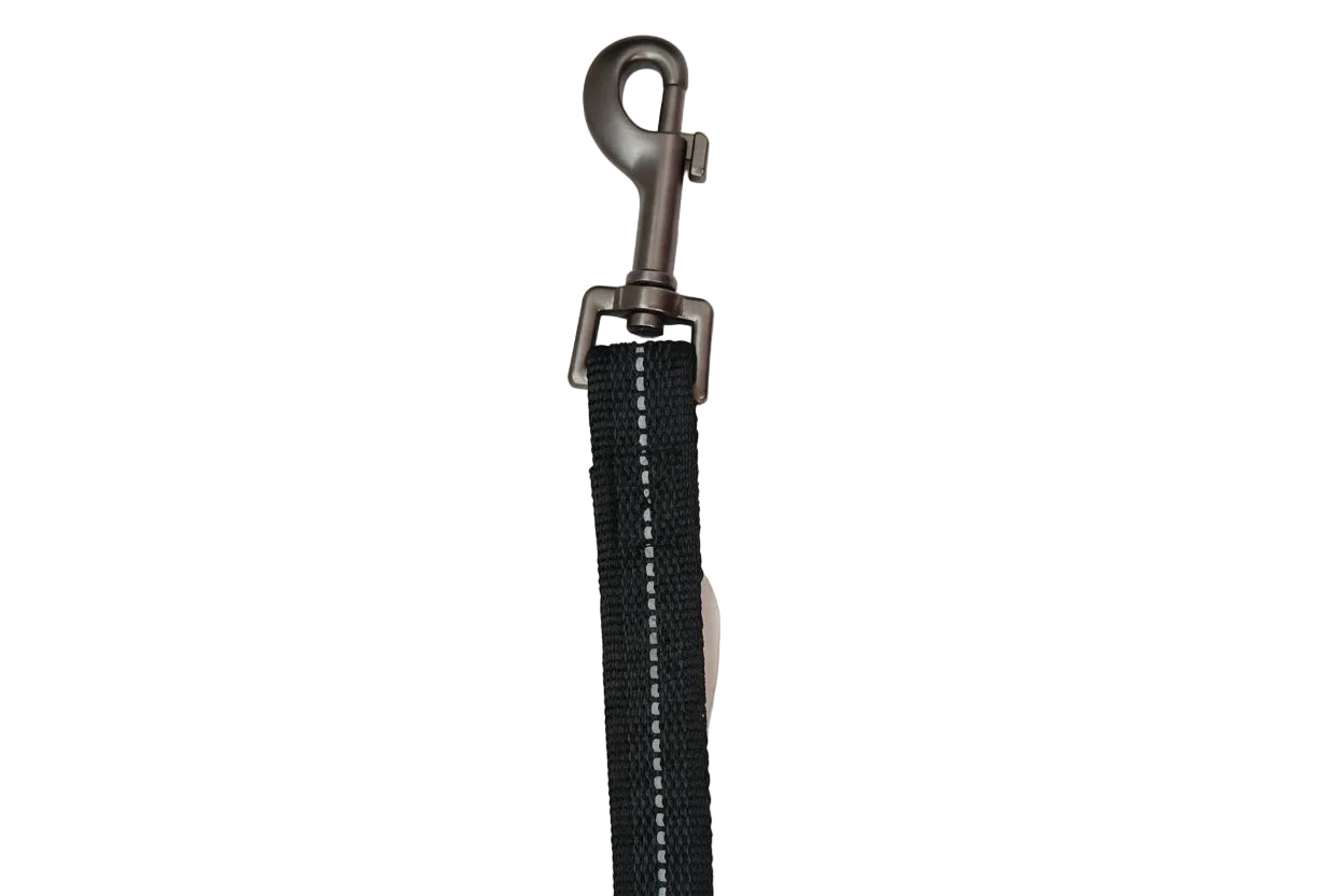Reflektierende Leine - 10 Meter - ohne Handschlaufe, gummiert