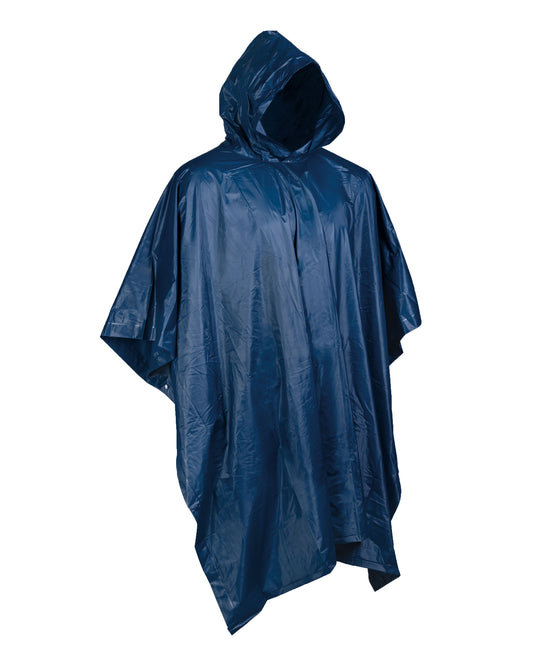 Mil-Tec Poncho Vinyl Dunkelblau