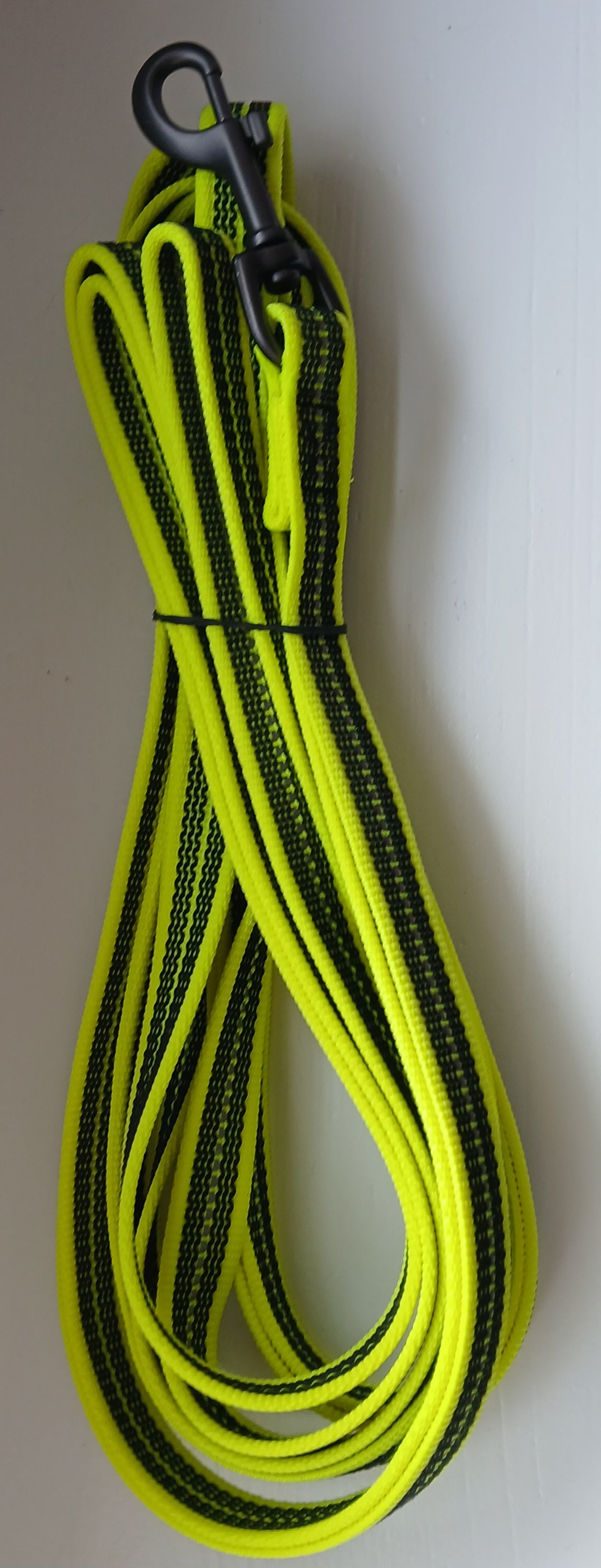 Reflektierende Leine - 5 Meter - ohne Handschlaufe, gummiert