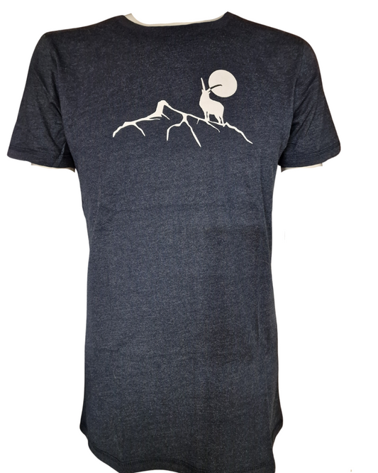 T-Shirt Lukmanier Weiss (Mann)