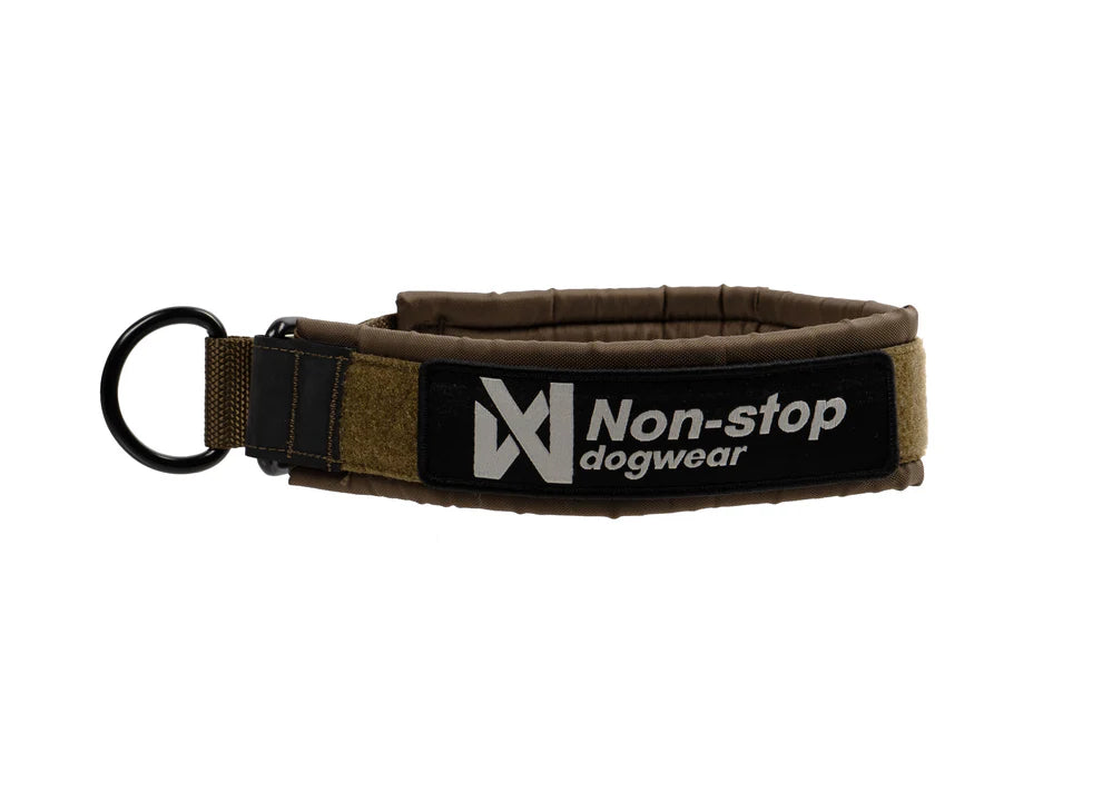 Non-Stop Solid collar Halsband WD Olive