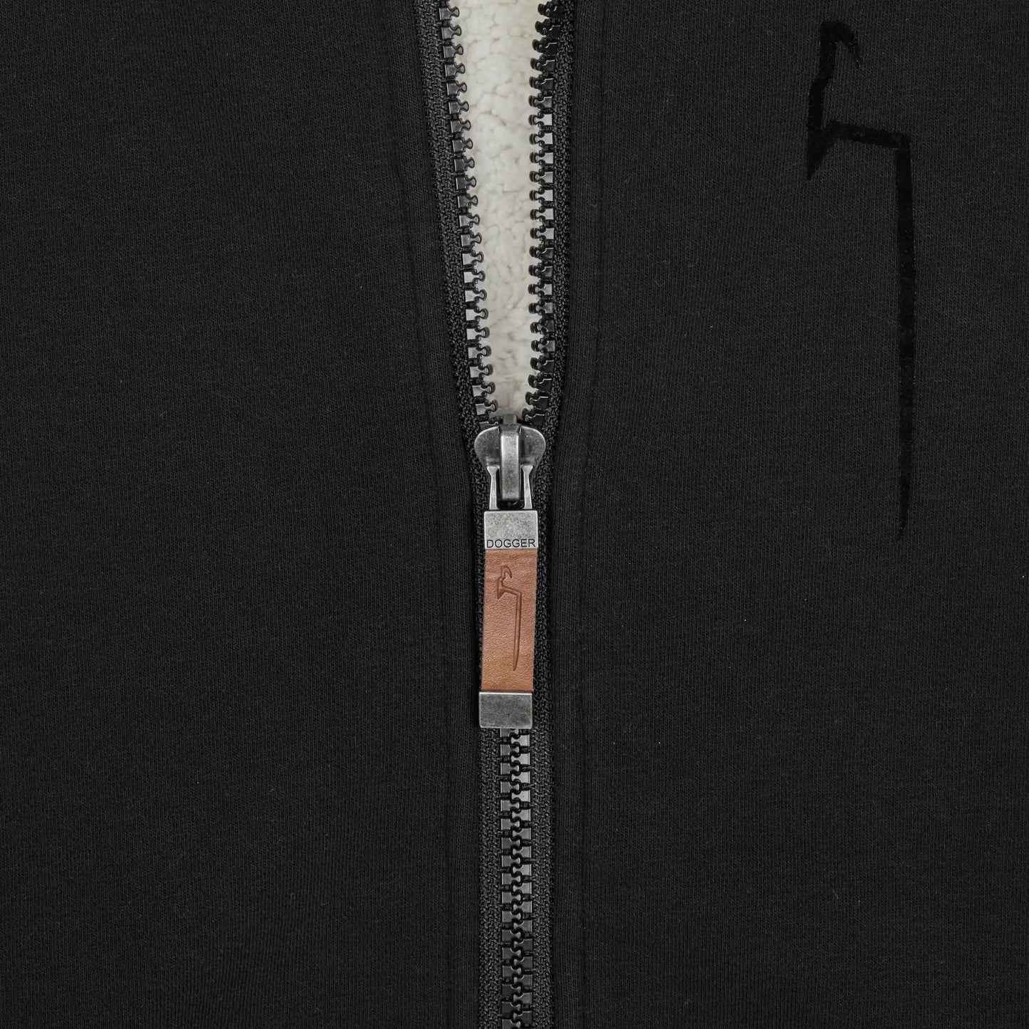 DOGGER Winterhoodie, schwarz, Grösse 40 (Frau)
